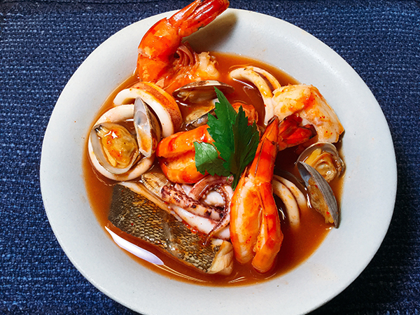 Spicy Seafood Soup