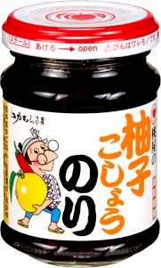 江戸むらさき　桃屋の柚子こしょうのり100g