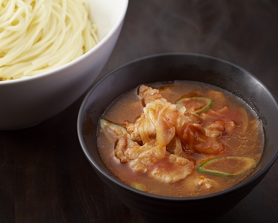 豚キムチつけ麺 かんたんレシピ 桃屋