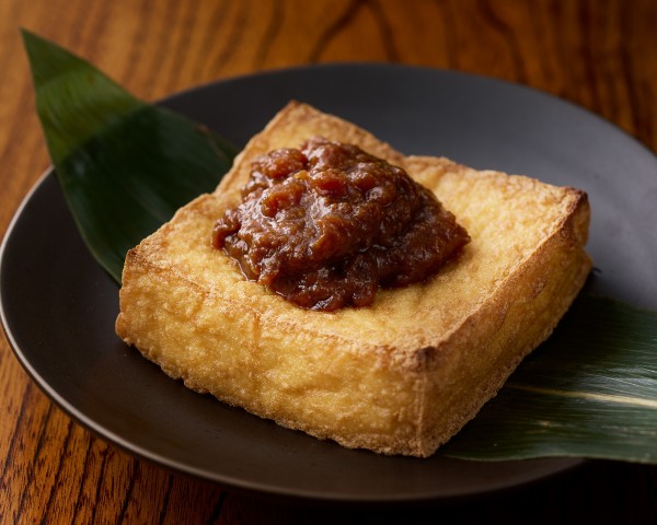 厚揚げの鶏ごぼうみそのせの画像