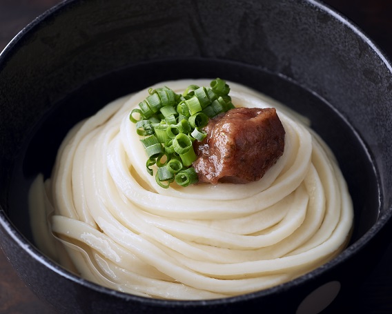 ぶっかけうどん（梅ごのみのせ）の画像