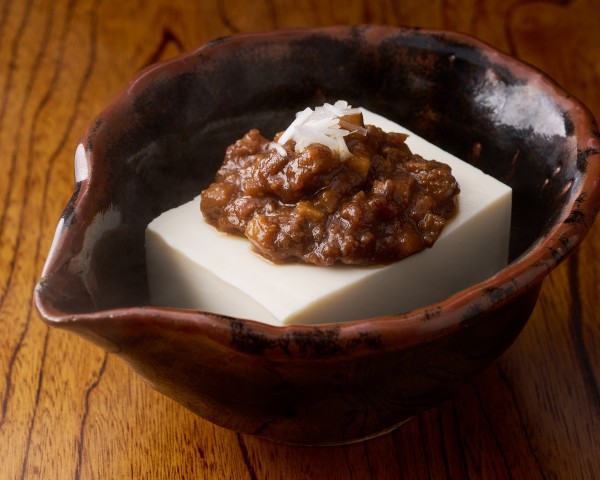 鶏ごぼうみその温豆腐の画像