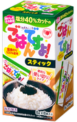 塩分40％カットのごはんですよ！スティック8P箱入り