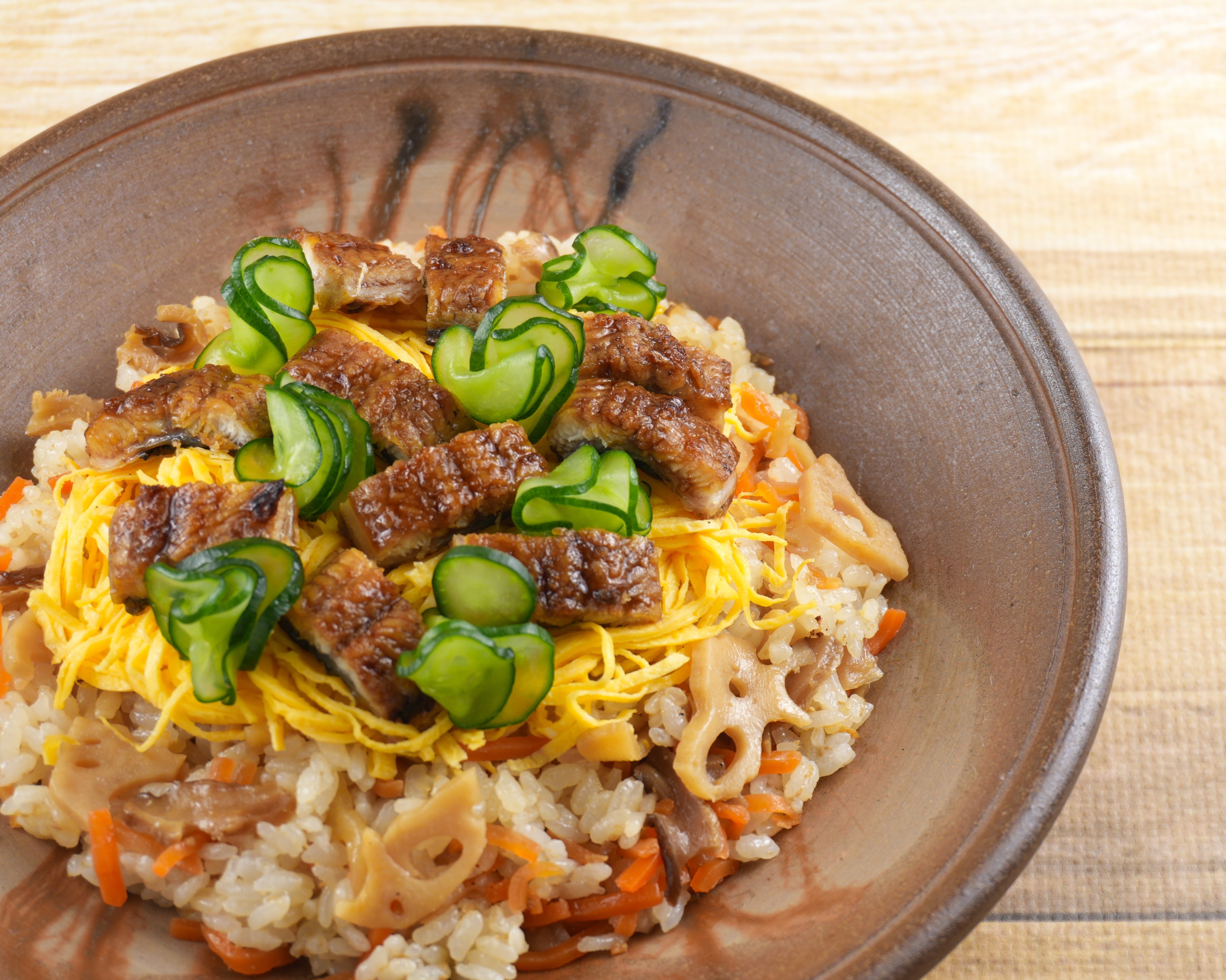 ★新メニュー★うなぎのちらし寿司（五目寿司のたね）の画像