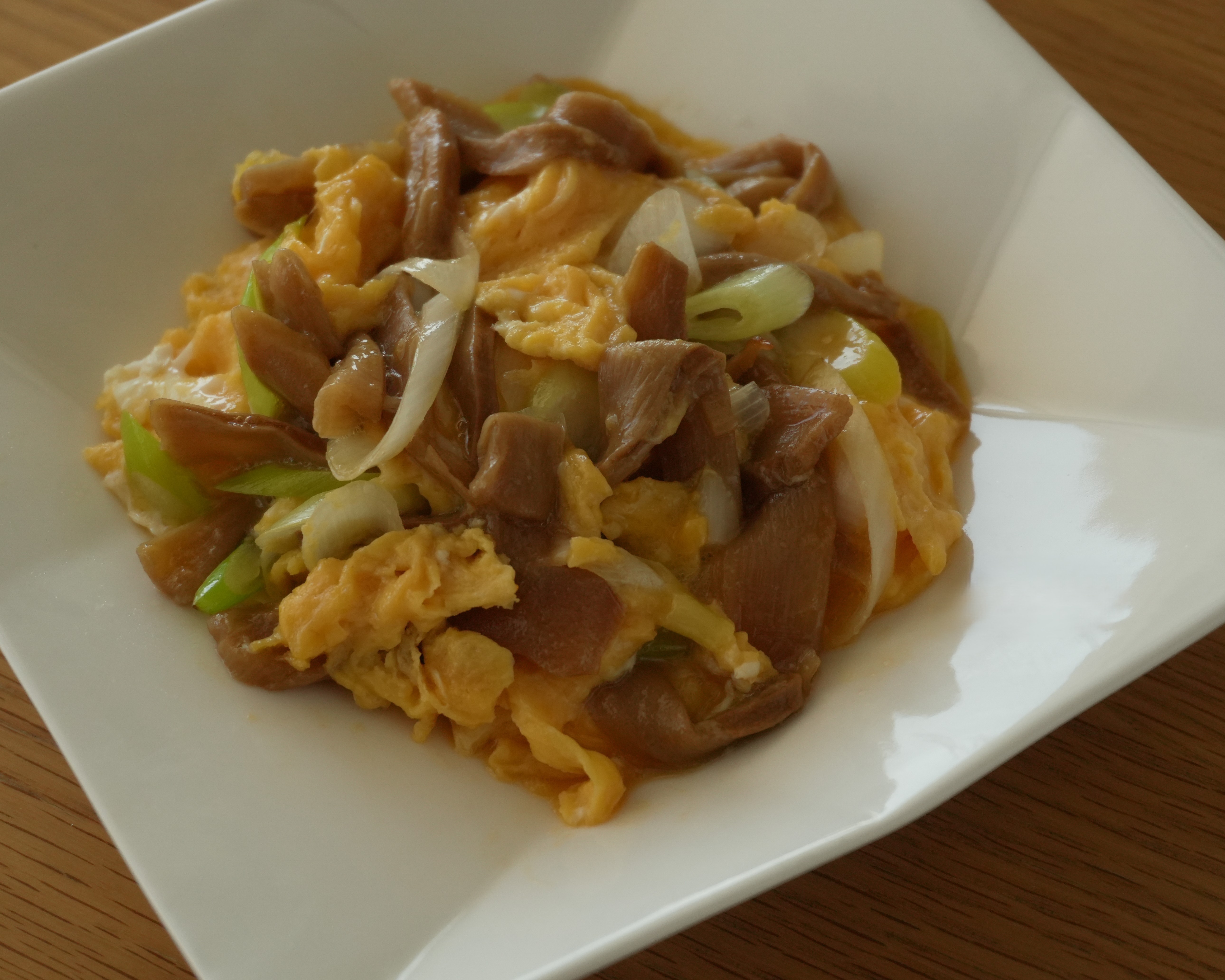 ★新メニュー★卵とメンマの炒めものの画像